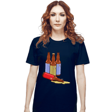 Load image into Gallery viewer, Secret_Shirts T-Shirts, Unisex / Small / Navy Red Label Down
