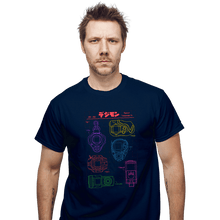 Load image into Gallery viewer, Daily_Deal_Shirts T-Shirts, Unisex / Small / Navy Digivices
