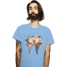 Load image into Gallery viewer, Daily_Deal_Shirts T-Shirts, Unisex / Small / Powder Blue Chibi Village
