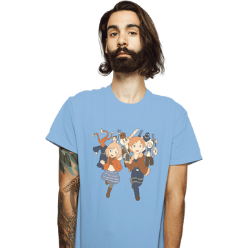 Daily_Deal_Shirts T-Shirts, Unisex / Small / Powder Blue Chibi Village