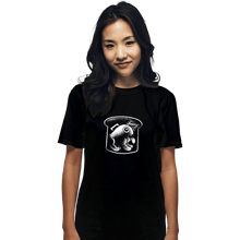 Load image into Gallery viewer, Shirts T-Shirts, Unisex / Small / Black Demon Dog And Bread
