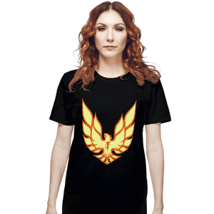 Shirts T-Shirts, Unisex / Small / Black Dark Phoenix Firebird