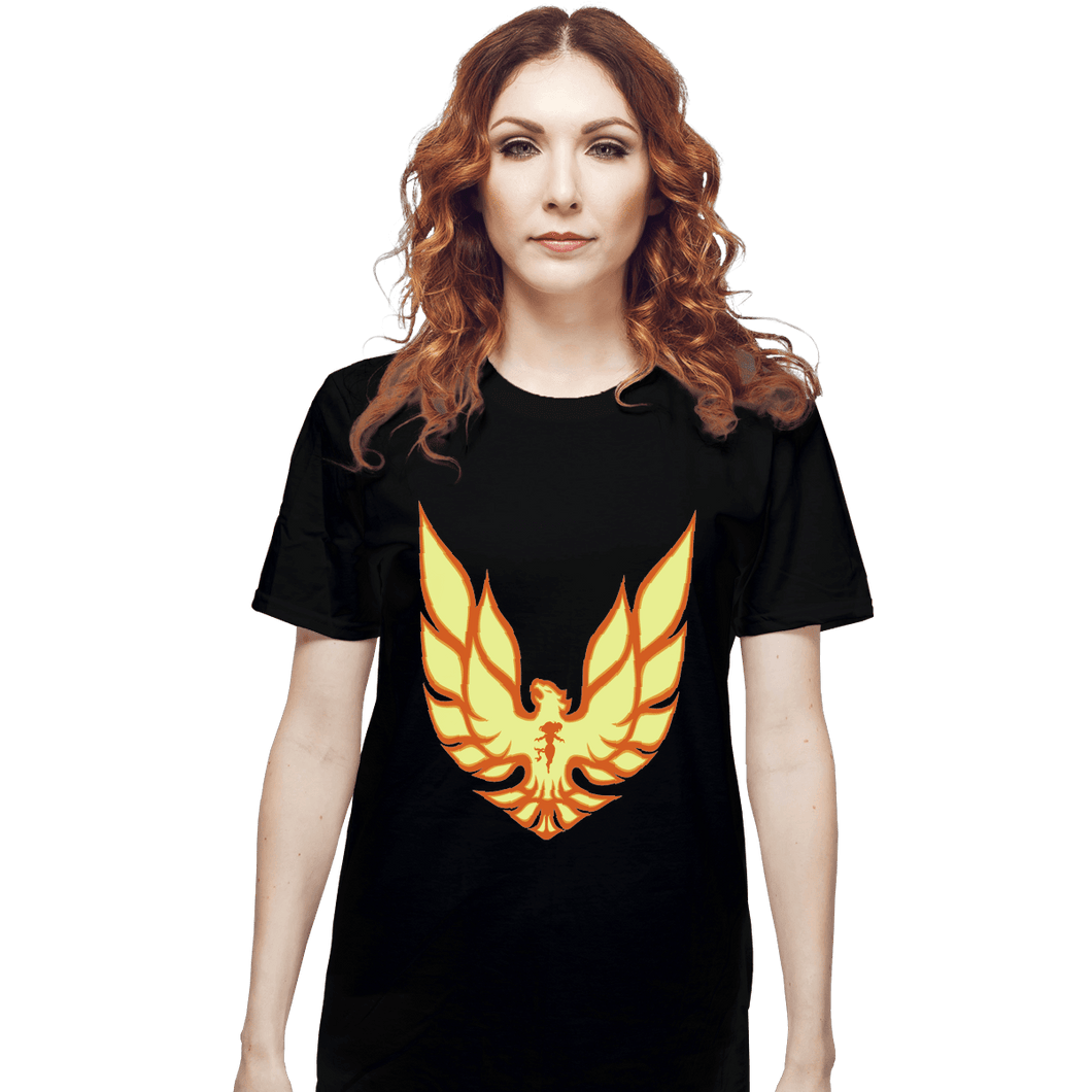 Shirts T-Shirts, Unisex / Small / Black Dark Phoenix Firebird