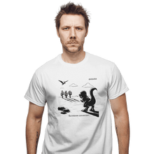 Load image into Gallery viewer, Shirts T-Shirts, Unisex / Small / White T-Rex Run
