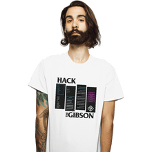 Load image into Gallery viewer, Shirts T-Shirts, Unisex / Small / White Hack The Gibson
