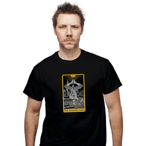 Shirts T-Shirts, Unisex / Small / Black Tarot The Hanged Man