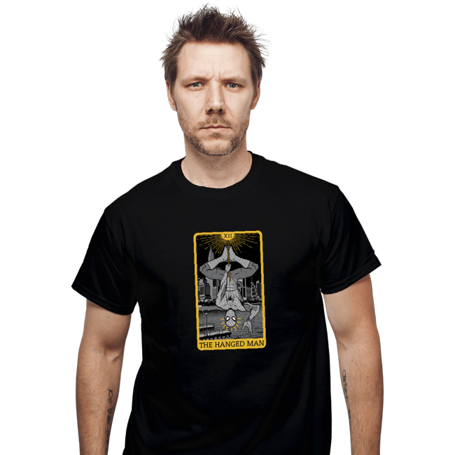 Shirts T-Shirts, Unisex / Small / Black Tarot The Hanged Man