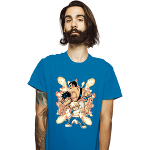 Shirts T-Shirts, Unisex / Small / Sapphire Final Fight Heroes