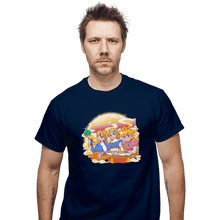 Load image into Gallery viewer, Shirts T-Shirts, Unisex / Small / Navy Ramen Cart

