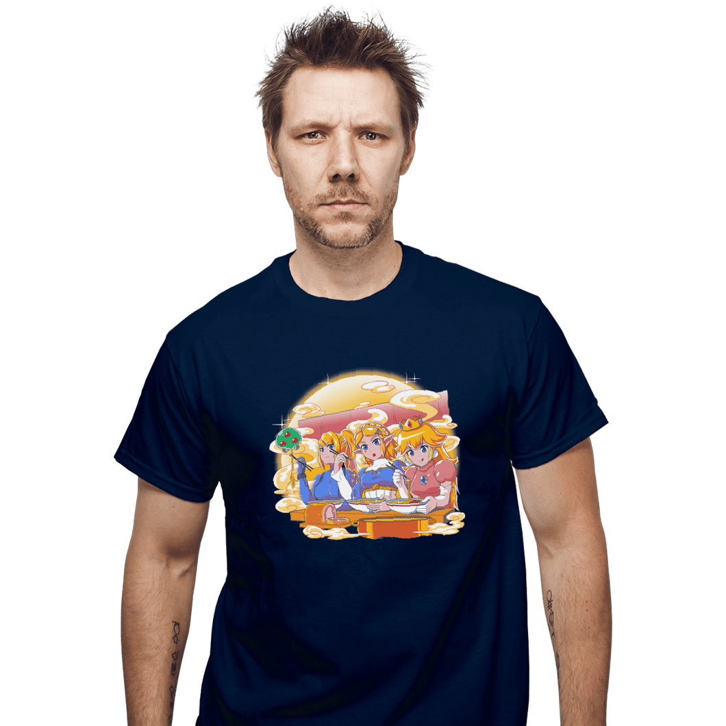 Shirts T-Shirts, Unisex / Small / Navy Ramen Cart