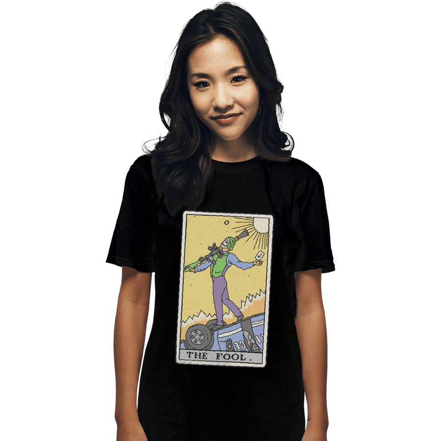 Shirts T-Shirts, Unisex / Small / Black The Fool
