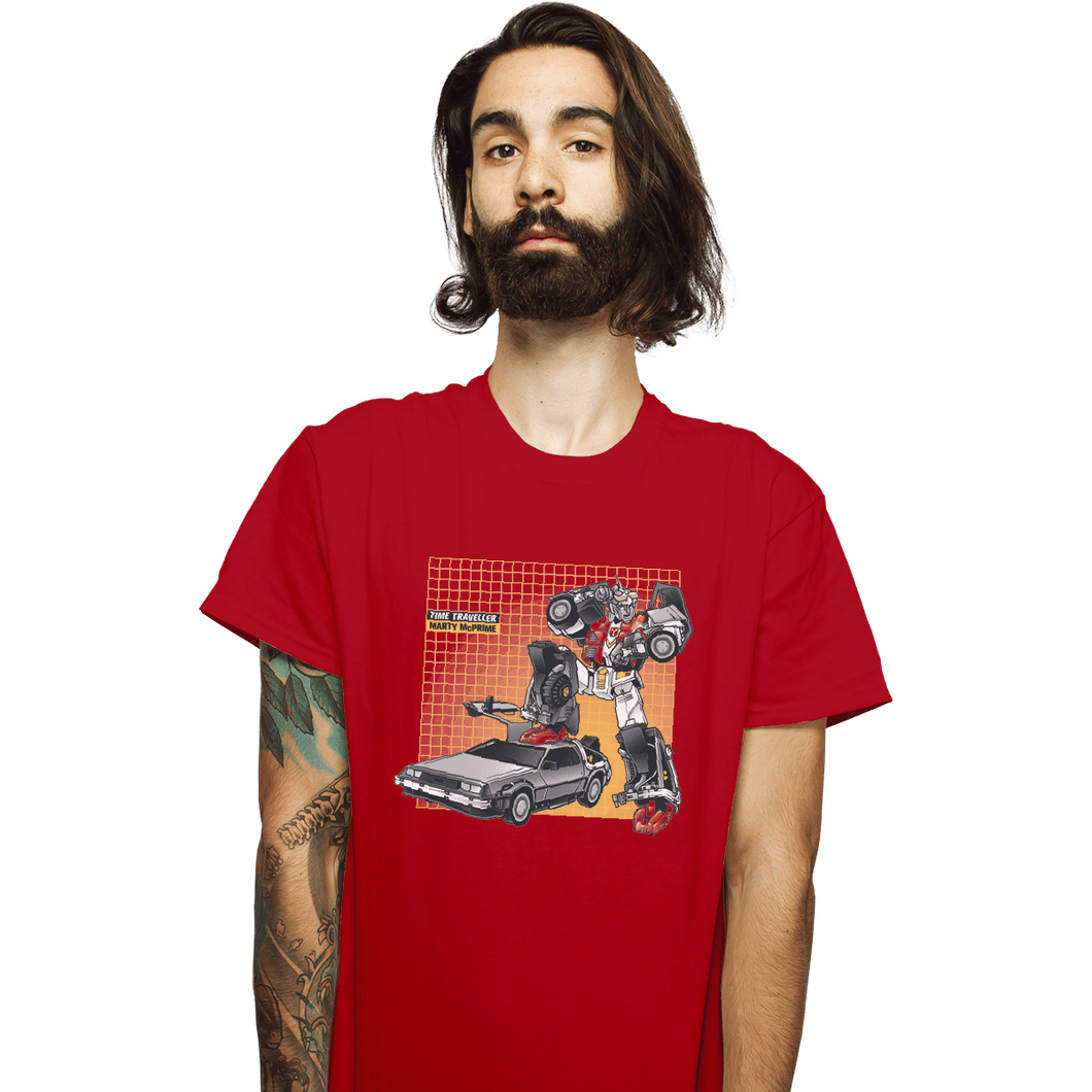 Shirts T-Shirts, Unisex / Small / Red Marty McPrime