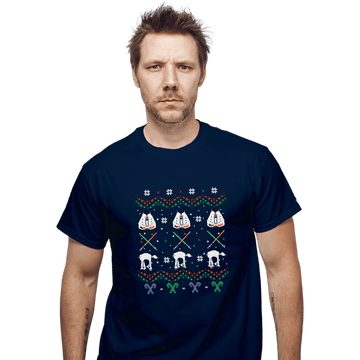 Shirts T-Shirts, Unisex / Small / Navy Hothy Christmas