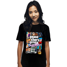 Load image into Gallery viewer, Secret_Shirts T-Shirts, Unisex / Small / Black Grand Theft Office!
