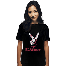 Load image into Gallery viewer, Shirts T-Shirts, Unisex / Small / Black Slayboy
