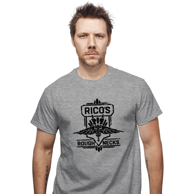 Secret_Shirts T-Shirts, Unisex / Small / Sports Grey Rico's Roughnecks!