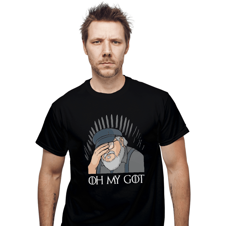 Shirts T-Shirts, Unisex / Small / Black Martin Facepalm