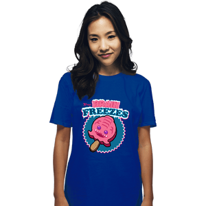 Daily_Deal_Shirts T-Shirts, Unisex / Small / Royal Blue Krang's Brain Freezes