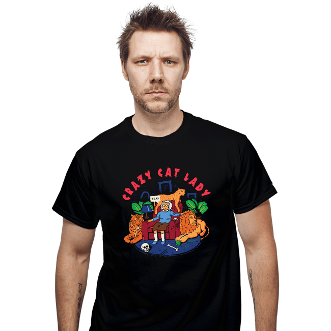 Daily_Deal_Shirts T-Shirts, Unisex / Small / Black Cat Lady
