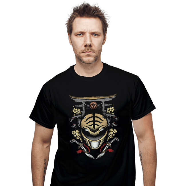 Shirts T-Shirts, Unisex / Small / Black White Ranger