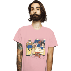 Shirts T-Shirts, Unisex / Small / Pink Kame 182