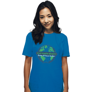 Shirts T-Shirts, Unisex / Small / Sapphire Around The Globe
