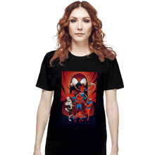 Load image into Gallery viewer, Daily_Deal_Shirts T-Shirts, Unisex / Small / Black Spider Wars
