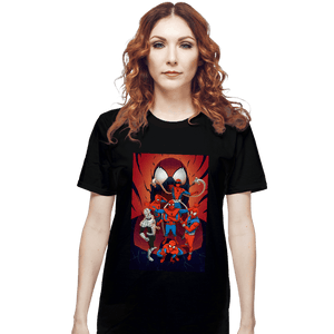 Daily_Deal_Shirts T-Shirts, Unisex / Small / Black Spider Wars