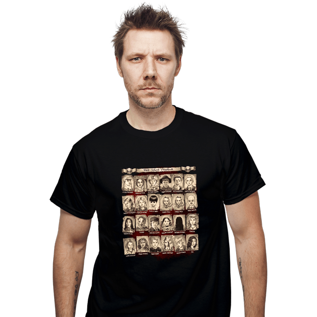 Shirts T-Shirts, Unisex / Small / Black Hellschool Yearbook