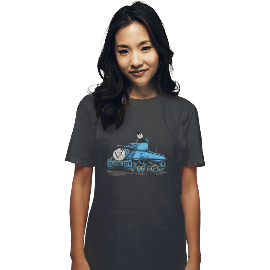 Shirts T-Shirts, Unisex / Small / Charcoal Thomas The Tank