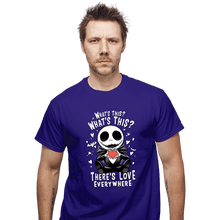 Load image into Gallery viewer, Daily_Deal_Shirts T-Shirts, Unisex / Small / Violet There&#39;s Love In The Air
