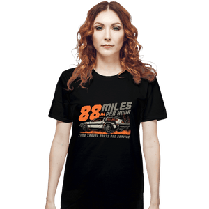 Daily_Deal_Shirts T-Shirts, Unisex / Small / Black 88 Miles Per Hour