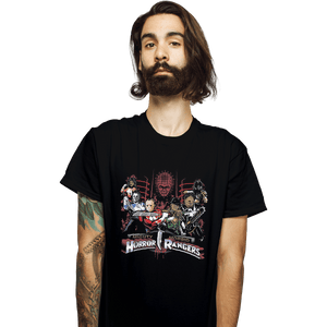 Shirts T-Shirts, Unisex / Small / Black Mighty Morbid Horror Rangers