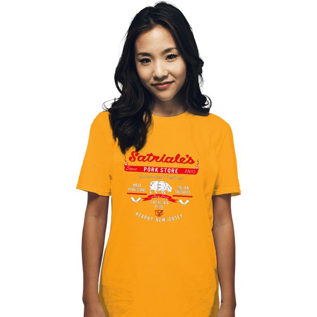 Secret_Shirts T-Shirts, Unisex / Small / Gold Satriales Pork Market