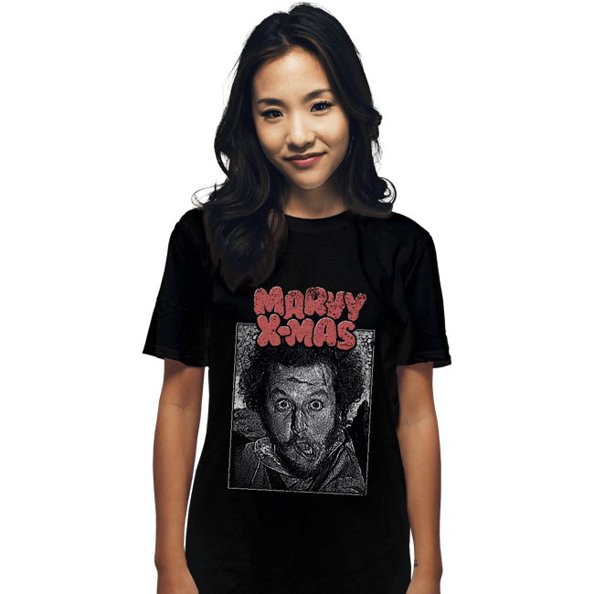 Shirts T-Shirts, Unisex / Small / Black Marvy X-Mas