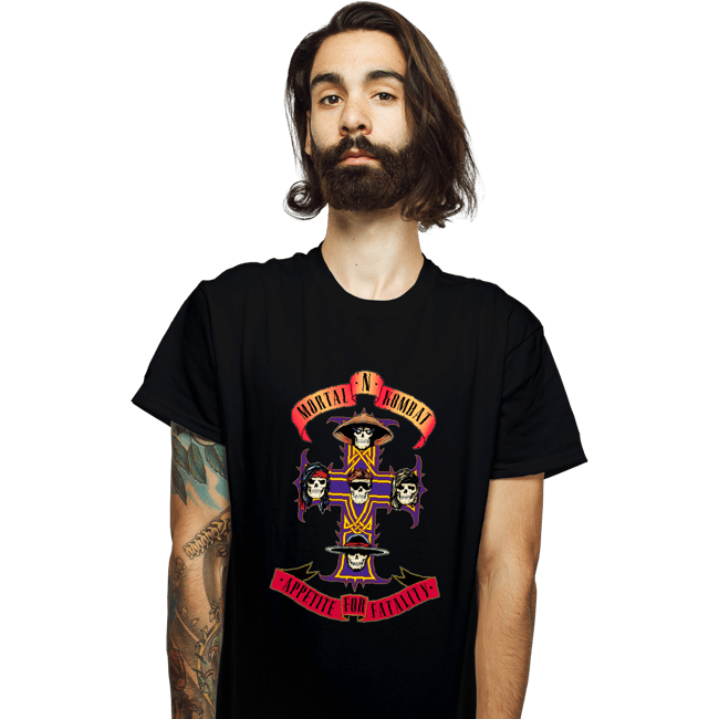 Daily_Deal_Shirts T-Shirts, Unisex / Small / Black Appetite For Destruction