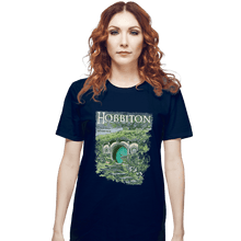 Load image into Gallery viewer, Shirts T-Shirts, Unisex / Small / Navy Visit Hobbiton
