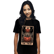 Load image into Gallery viewer, Daily_Deal_Shirts T-Shirts, Unisex / Small / Black Halloween Tarot Treat
