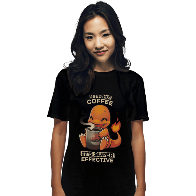 Shirts T-Shirts, Unisex / Small / Black Hot Coffee