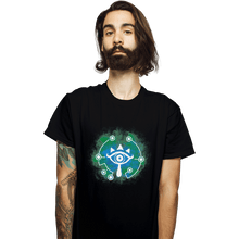 Load image into Gallery viewer, Shirts T-Shirts, Unisex / Small / Black Open Your Sheikah Eye
