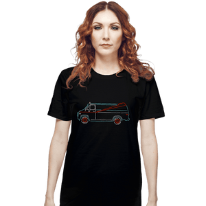 Shirts T-Shirts, Unisex / Small / Black A-Team Van