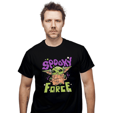 Shirts T-Shirts, Unisex / Small / Black Spooky Force
