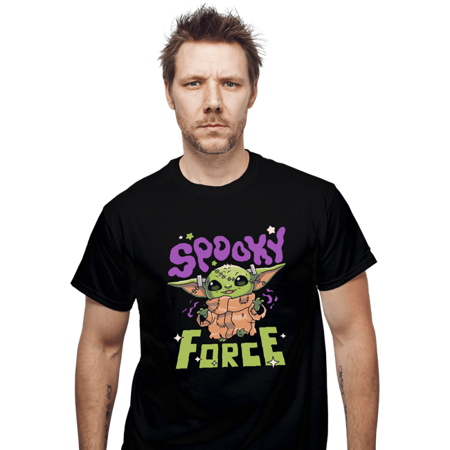 Shirts T-Shirts, Unisex / Small / Black Spooky Force