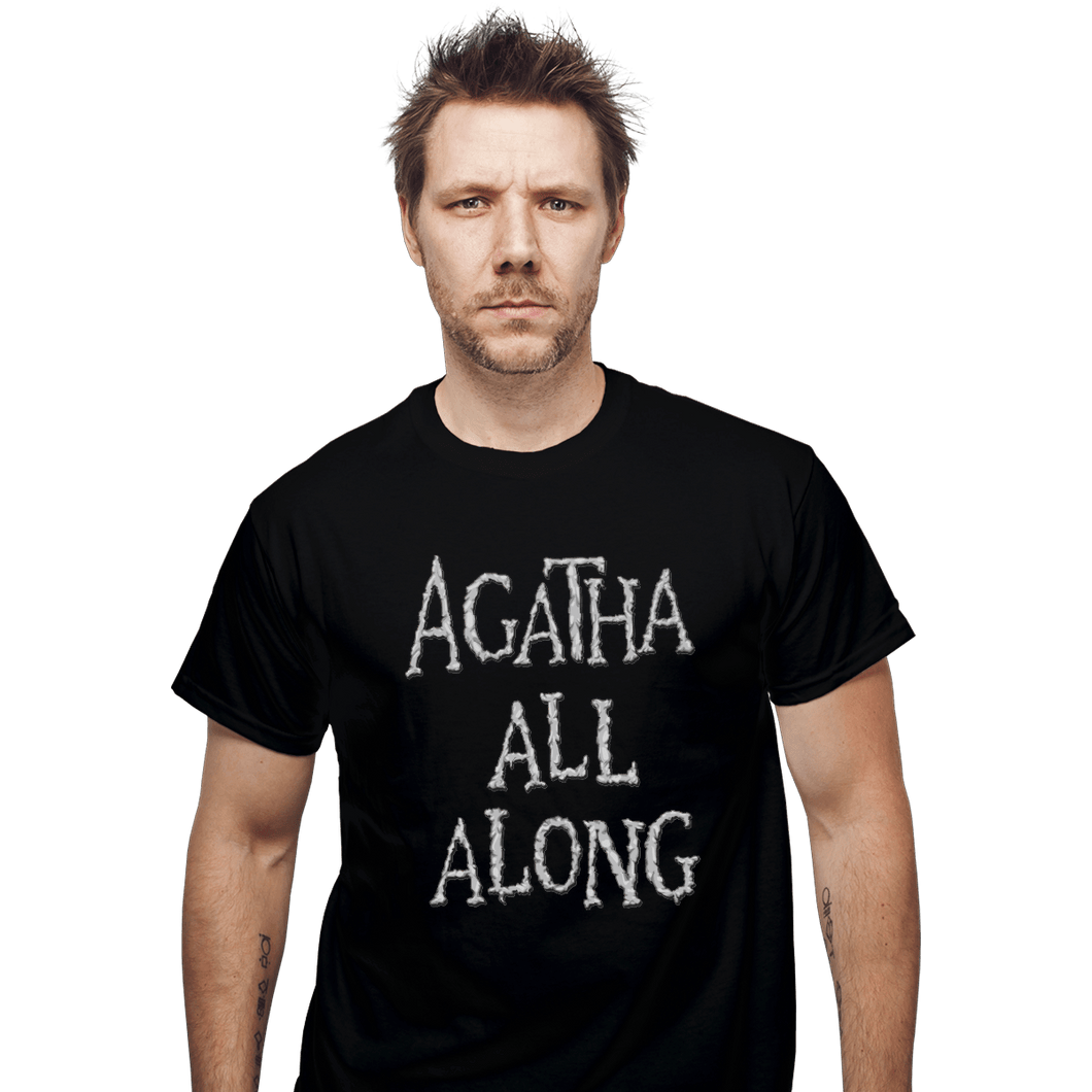 Secret_Shirts T-Shirts, Unisex / Small / Black Agatha All Along Black Shirt