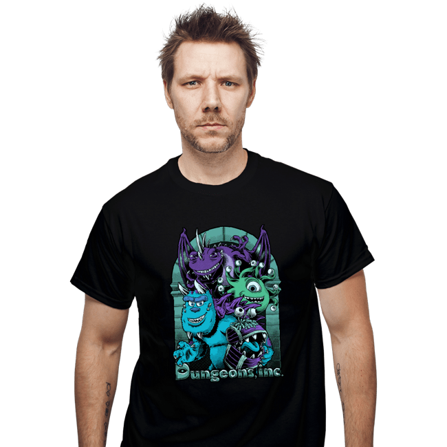 Daily_Deal_Shirts T-Shirts, Unisex / Small / Black Dungeons Inc