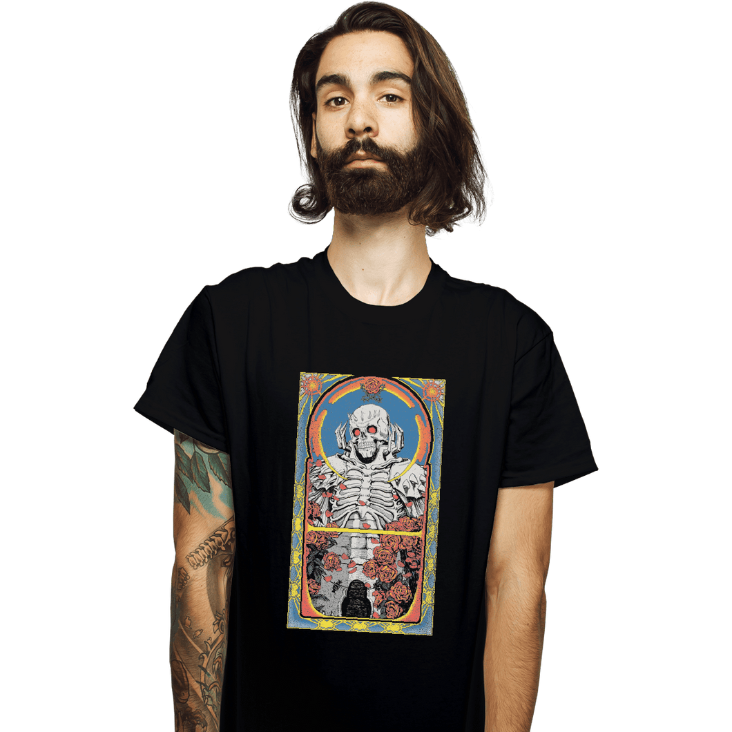 Shirts T-Shirts, Unisex / Small / Black Skull Knight