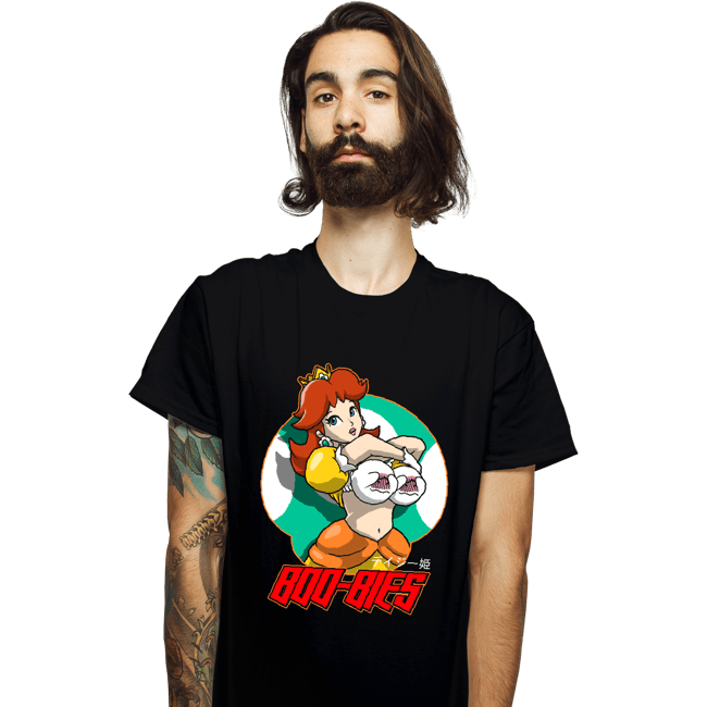 Shirts T-Shirts, Unisex / Small / Black Daisy Boo-Bies