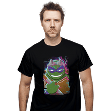 Load image into Gallery viewer, Daily_Deal_Shirts T-Shirts, Unisex / Small / Black Glitch Donatello

