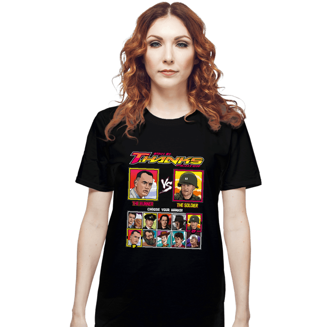 Shirts T-Shirts, Unisex / Small / Black Tom Hanks Fighter