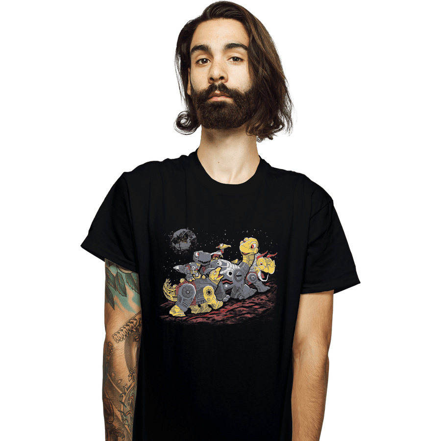 Shirts T-Shirts, Unisex / Small / Black Bots Before Time